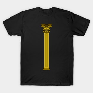 Golden Corinthian column T-Shirt